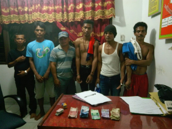 Sedang Asyik Main Judi Qiu-qiu, 6 Pelaku Diciduk Polisi